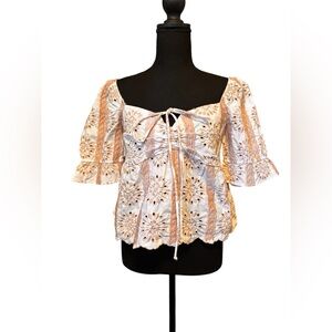 NWOT URBAN Romantics Eyelet Blouse